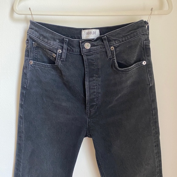 AGOLDE - RILEY HIGH RISE STRAIGHT CROP (STRETCH)
IN PANORAMIC - Picture 5 of 7